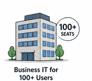 Business IT, 100+ Users